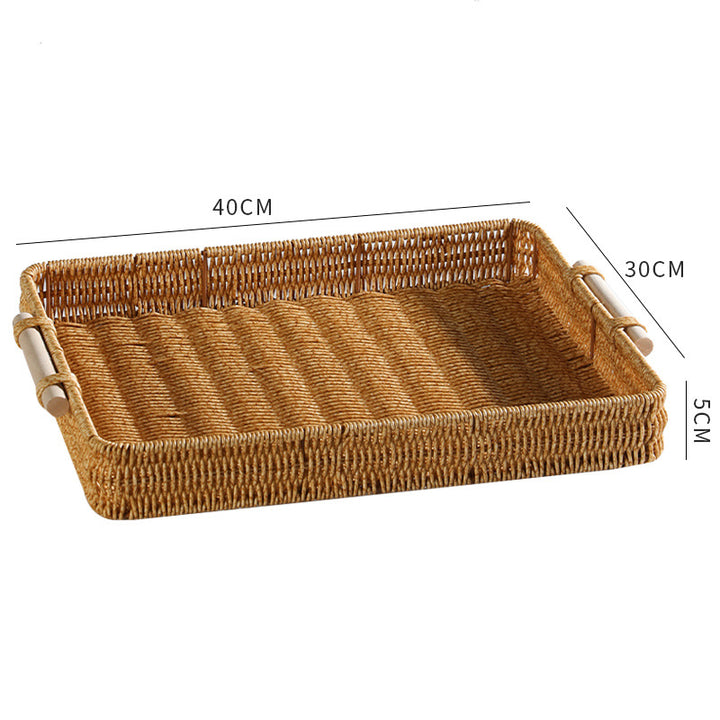 Handwoven Multi-Purpose Storage Tray