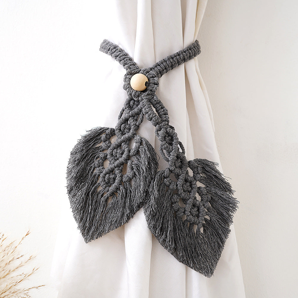 Macrame Curtain Tieback
