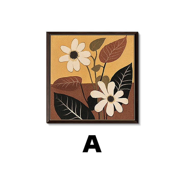 Decorative Framed Flower Art