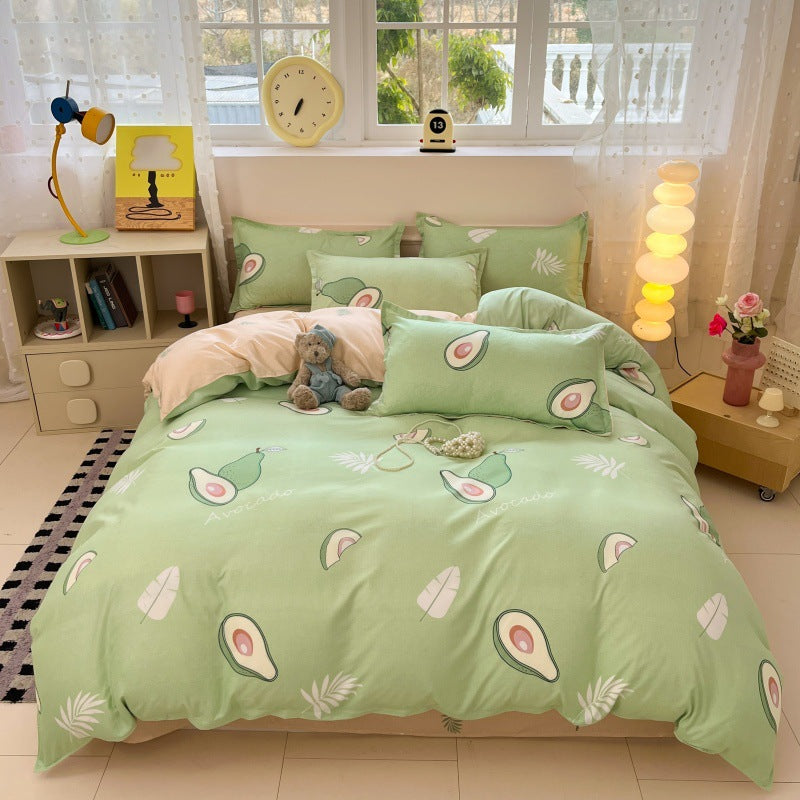 Playful Cartoon Bear Bedding Set
