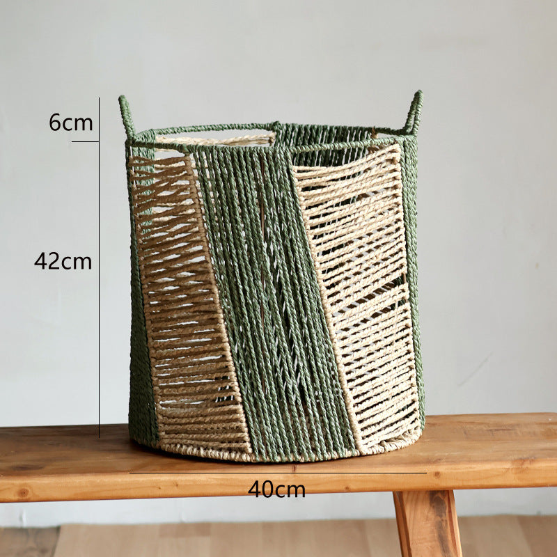 Handcrafted storage basket