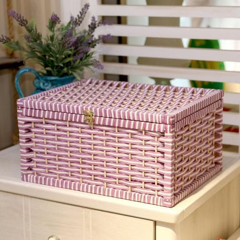 Rattan Storage Box