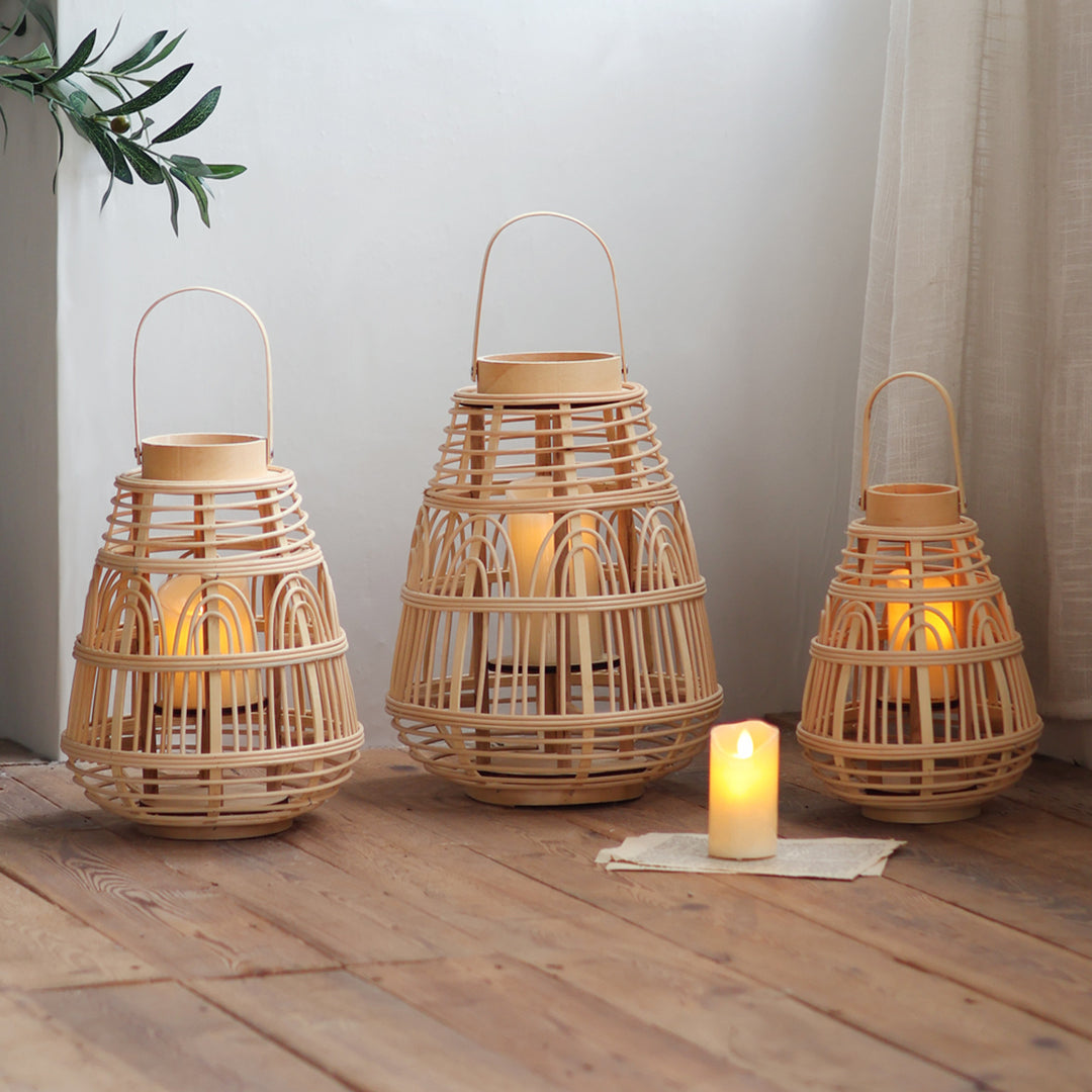 Handcrafted Rattan Lantern
