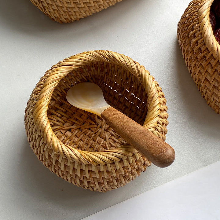 Handcrafted storage basket