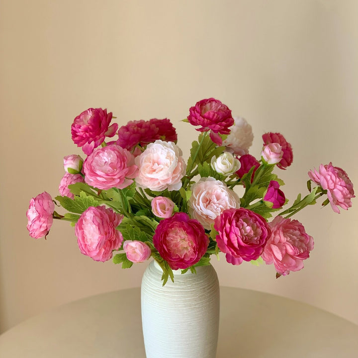 Realistic Artificial Peony Stem Arrangement