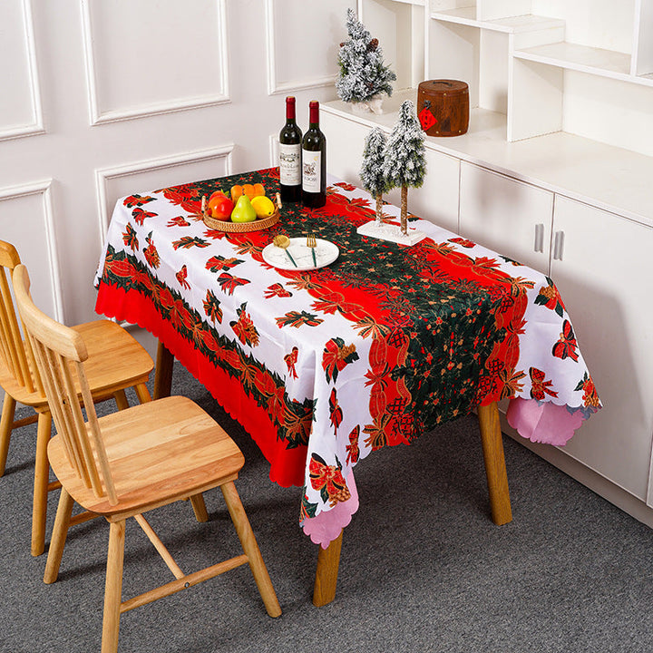 Festive tablecloth with Christmas motif