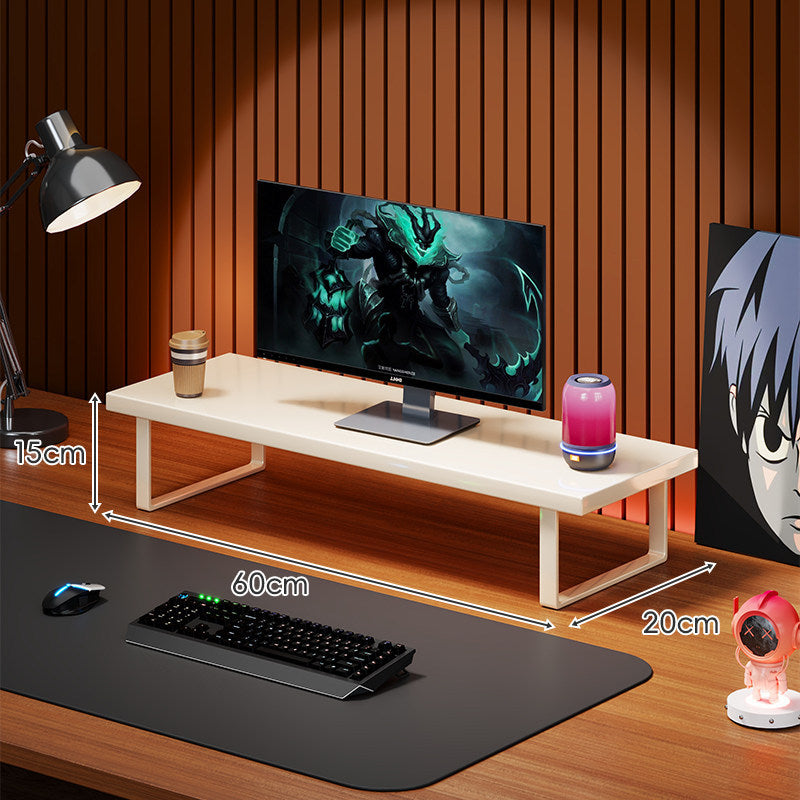 Solid Wood Monitor Riser Shelf