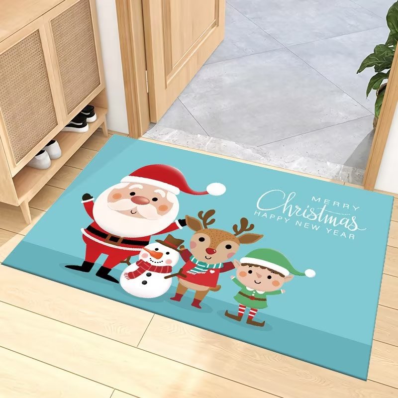 Festive Christmas Entrance Mat