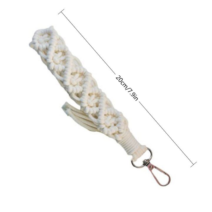 Macrame Keychain Holder