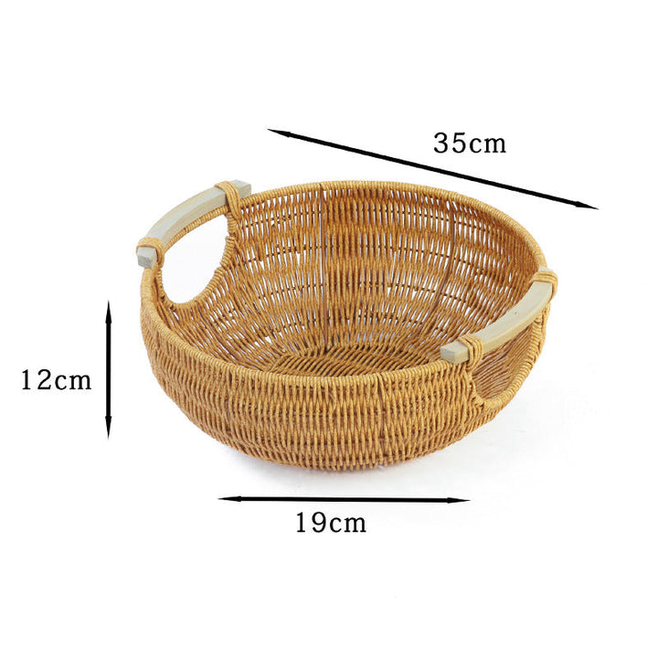Decorative Woven Living Room Basket