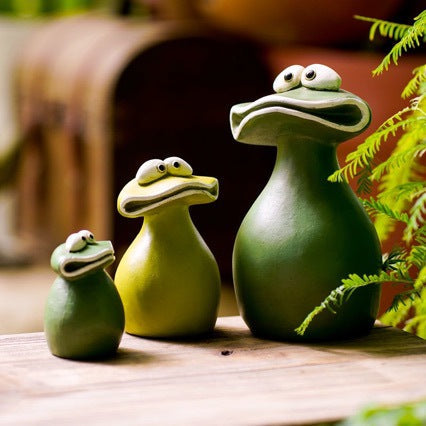 Playful Frogs Decorative Items