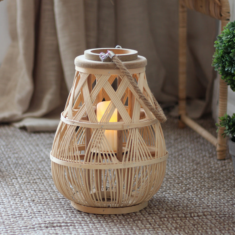 Handmade Rattan Lantern
