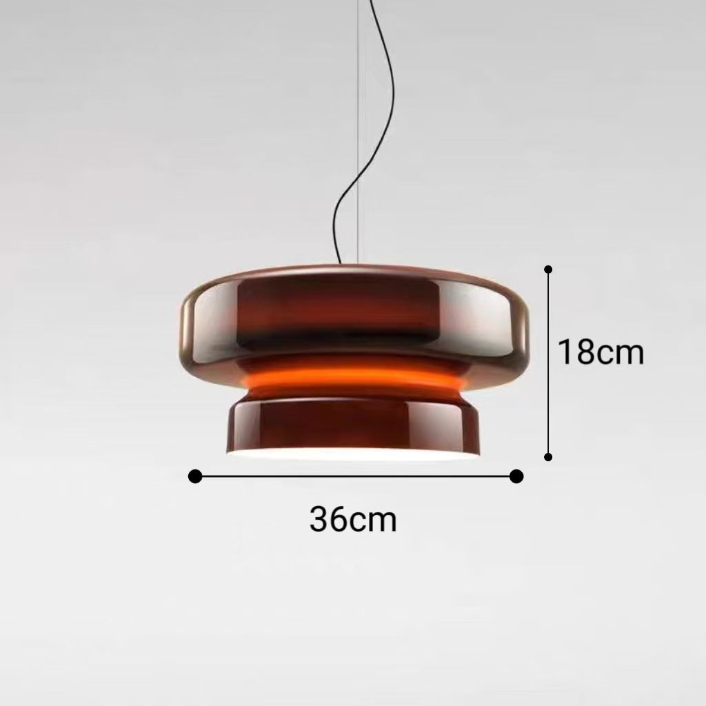 Rauches Glass Mushroom Pendant Lamp