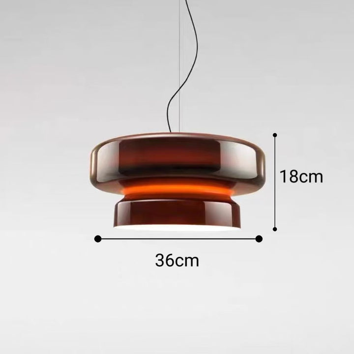 Rauches Glass Mushroom Pendant Lamp