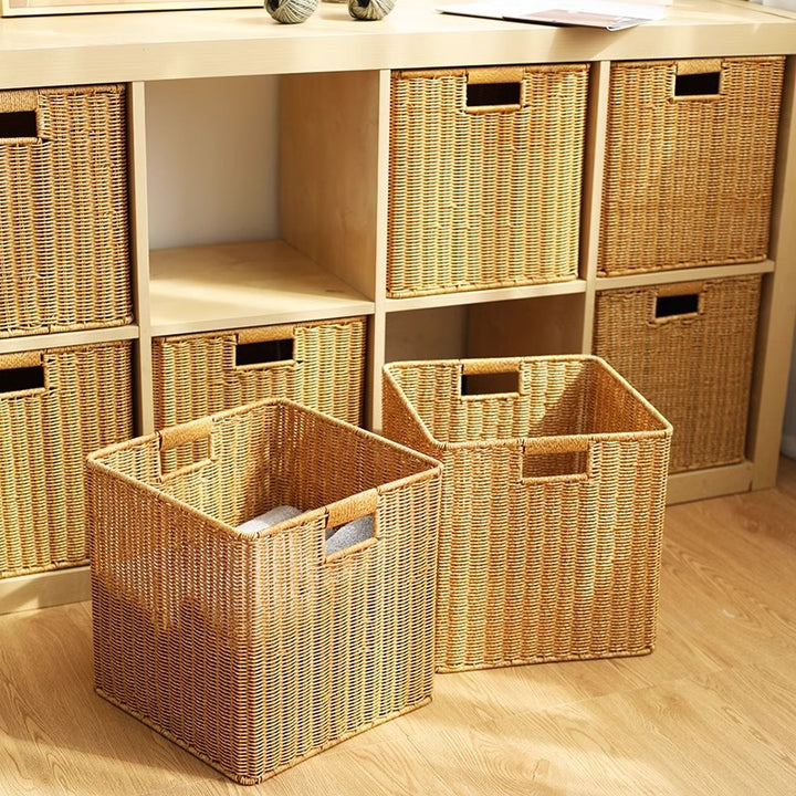 Storage Baskets In The Woven Design