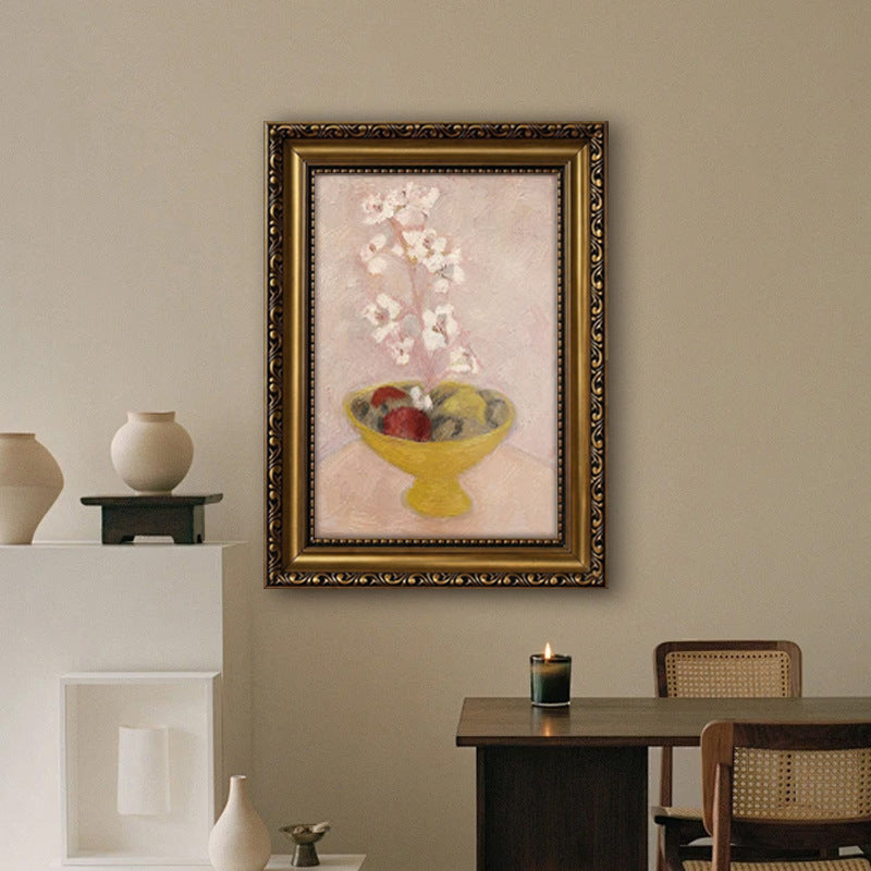Elegant Floral Still Life Framed Artwork