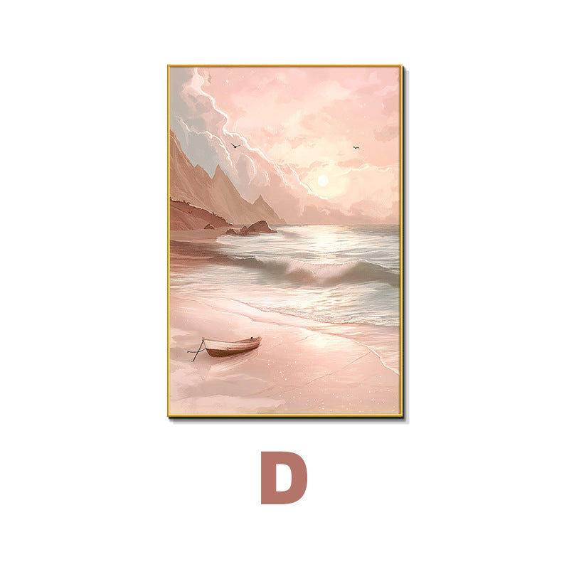 Beach Sunset Themed Canvas Wall Art