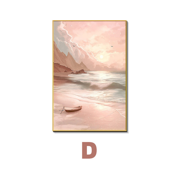 Beach Sunset Themed Canvas Wall Art