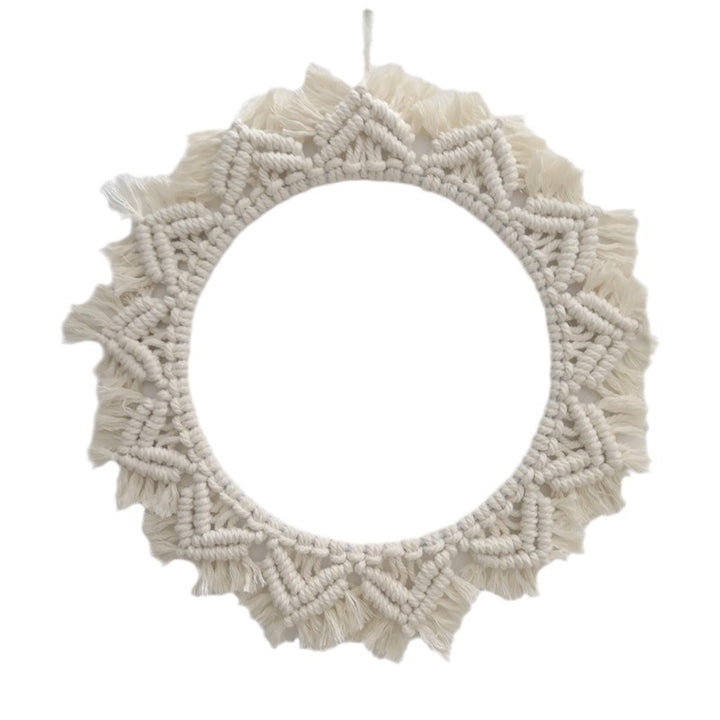 Decorative Macrame Wall Mirror
