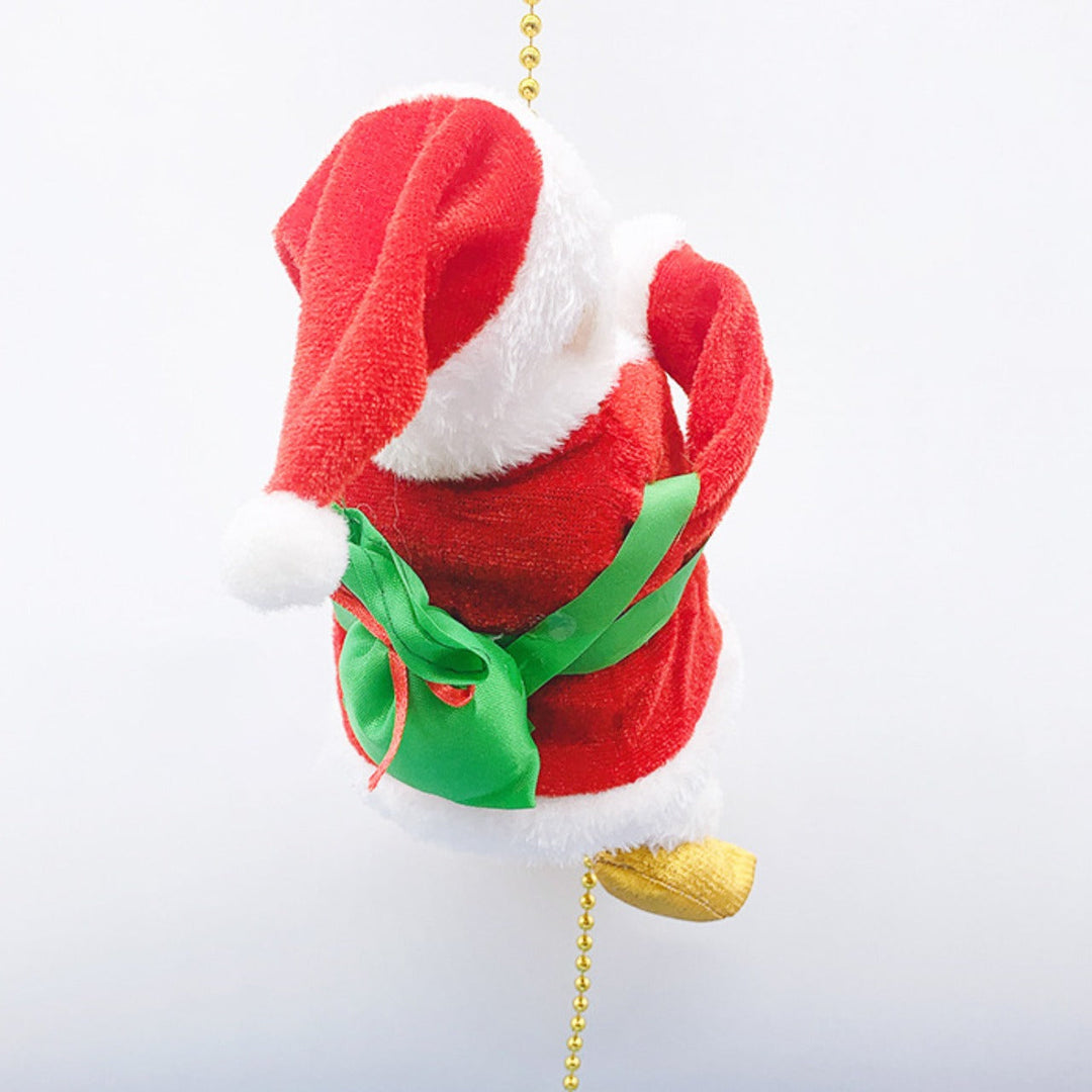 Cute Santa Climbing Figure