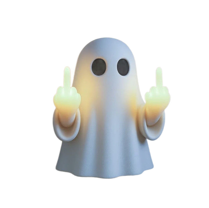 Humorous Christmas Light Figure