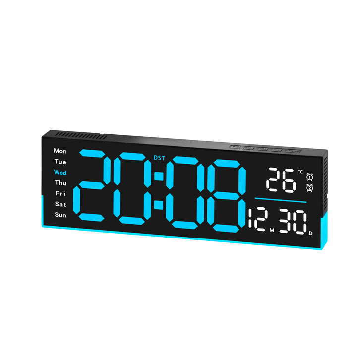 Digital Multifuntion Alarm Clock with LED Display