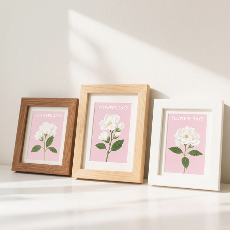 Floral Themed Wall Art Frame