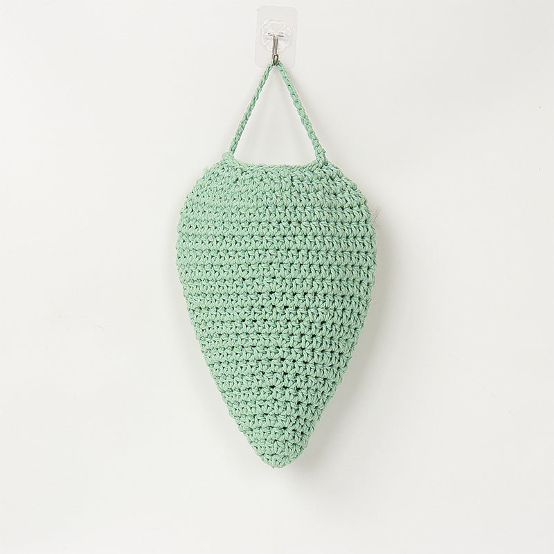 Hand-knotted crossbody bag