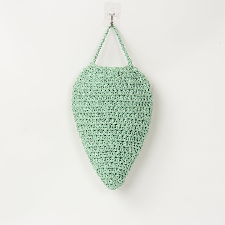 Hand-knotted crossbody bag