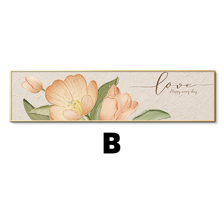 Floral-Inspired Horizontal Framed Wall Art
