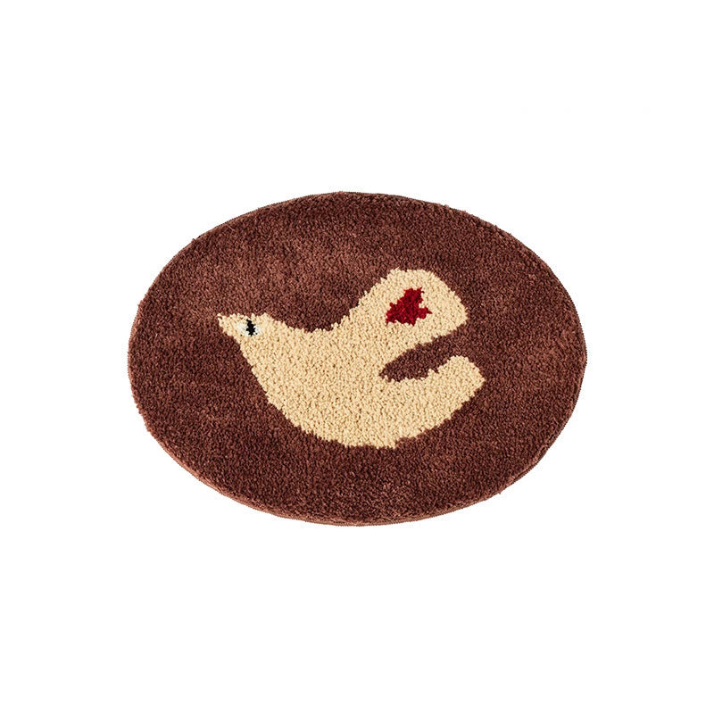 Playful Fruit-Themed Area Mat