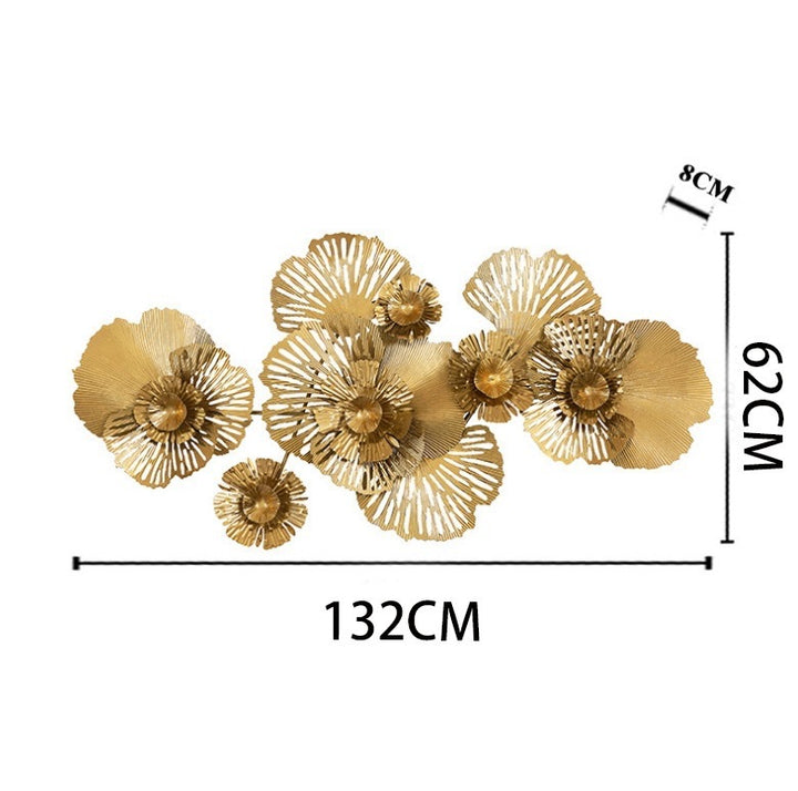 Decorative Metal Floral Wall Art