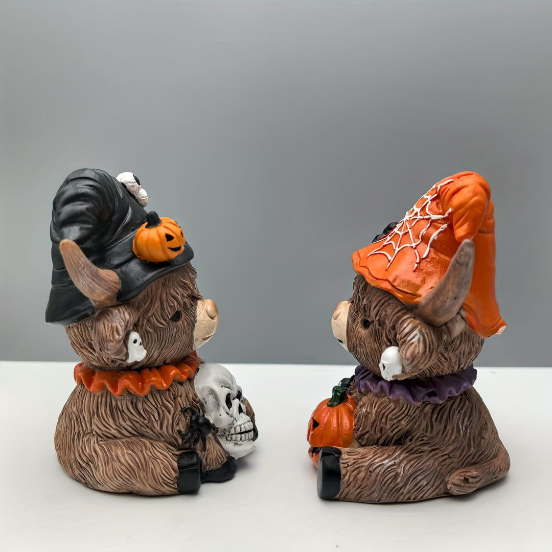 Decorative Highland Cattle Figure