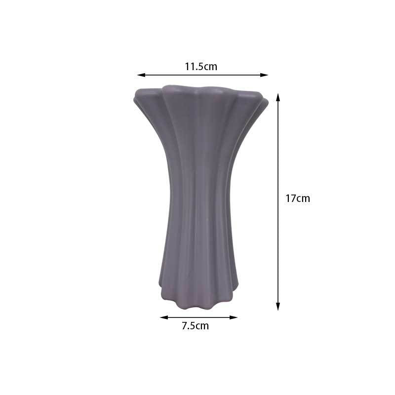 Sculpted Decorative Floral Vase