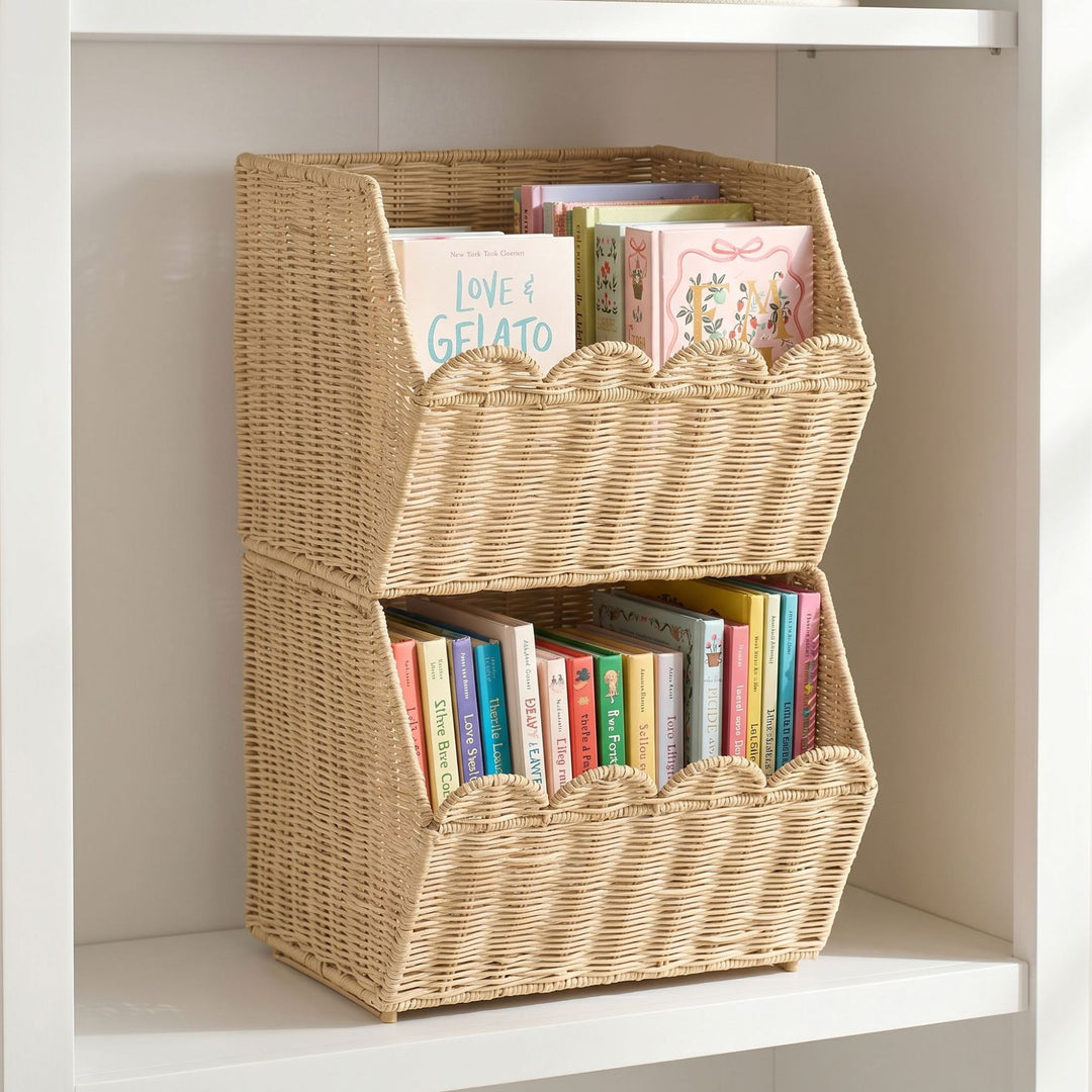 Decorative storage baskets