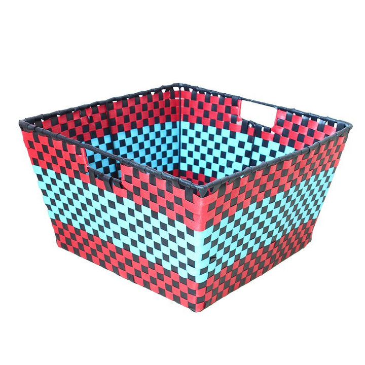 Sparkling storage basket with carrying handle