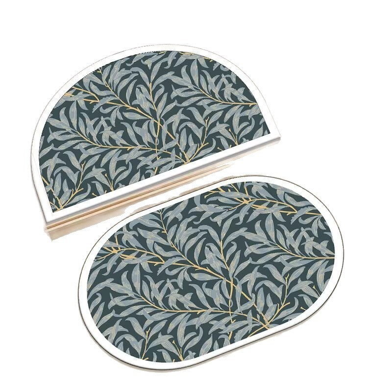 Decorative Floral Entryway Mat