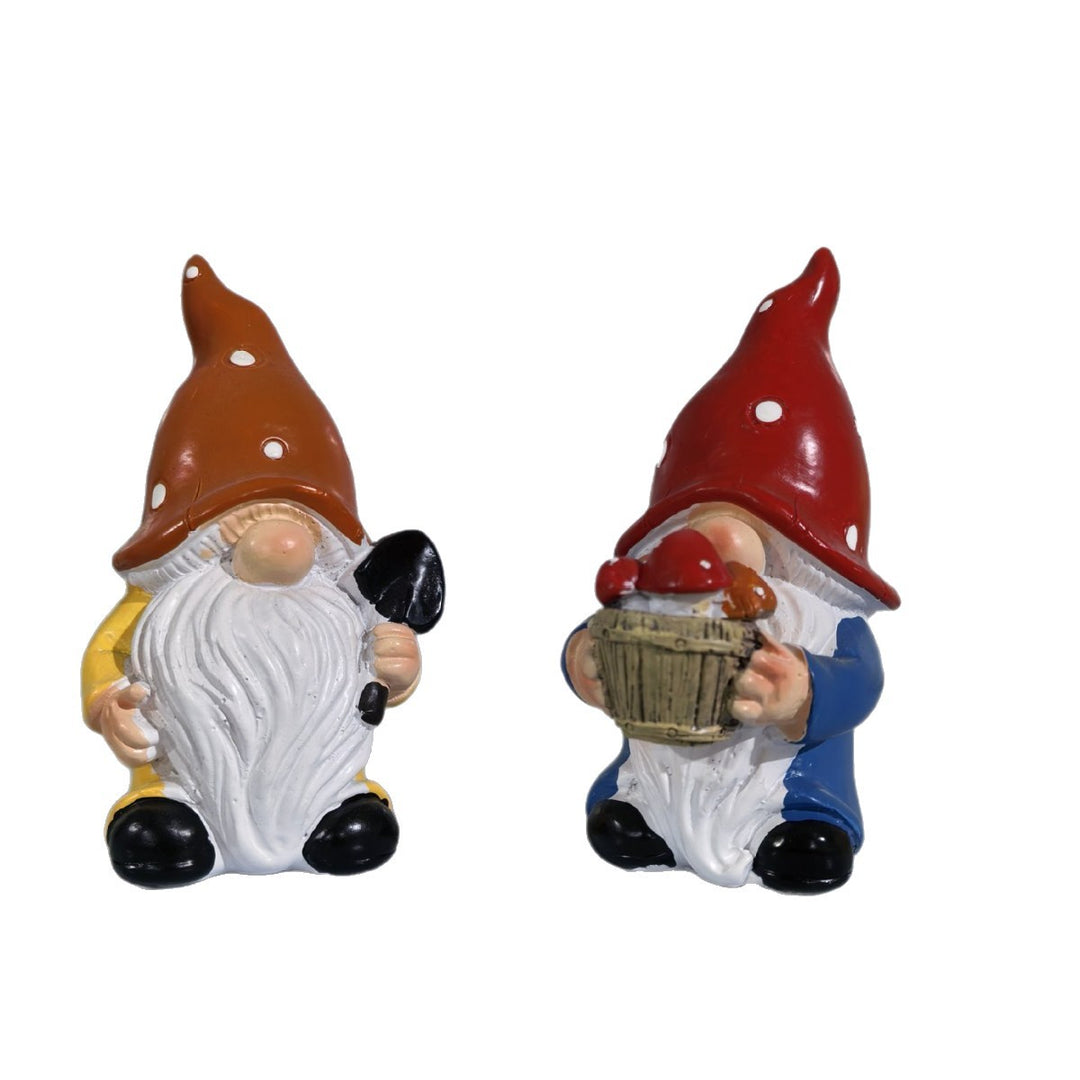 Whimsical Garden Gnome Figurine