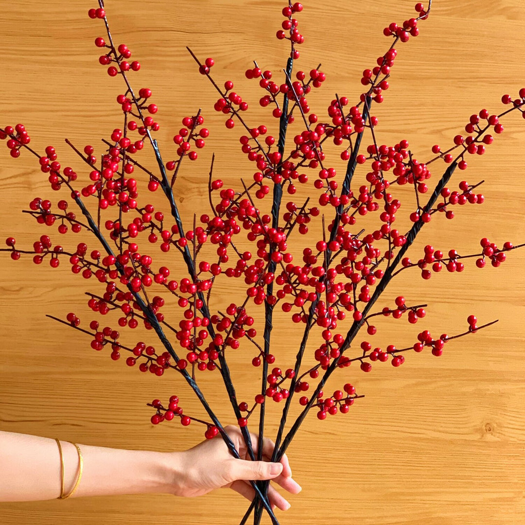 Decorative Berry Stem Arrangement