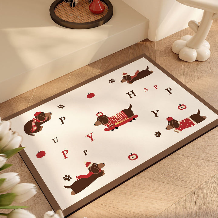 Cute Cartoon Animal Bath Mat