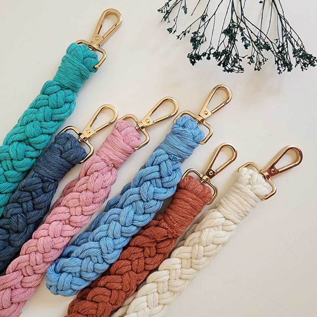 Braided Keychain Holder