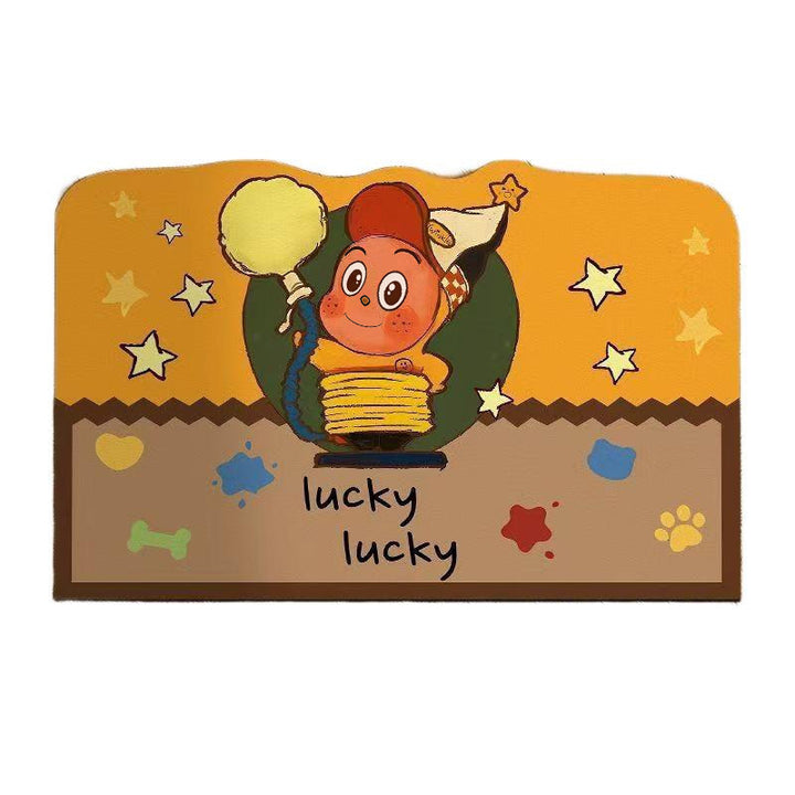 Cute Gingerbread-Themed Plush Bath Mat
