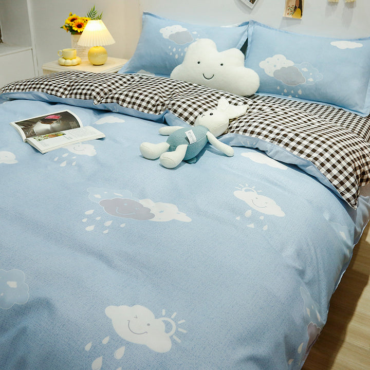 Fun Cartoon-Themed Duvet Cover Set