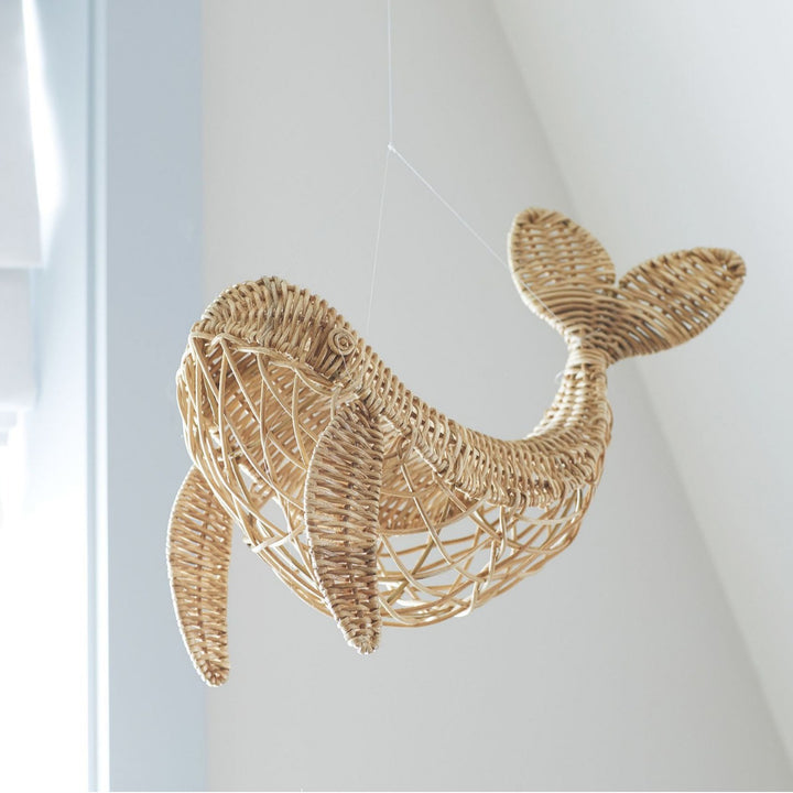 Decorative Hanging Basket in Whale Design