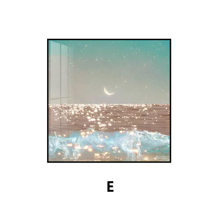 Coastal Ocean View Framed Wall Art