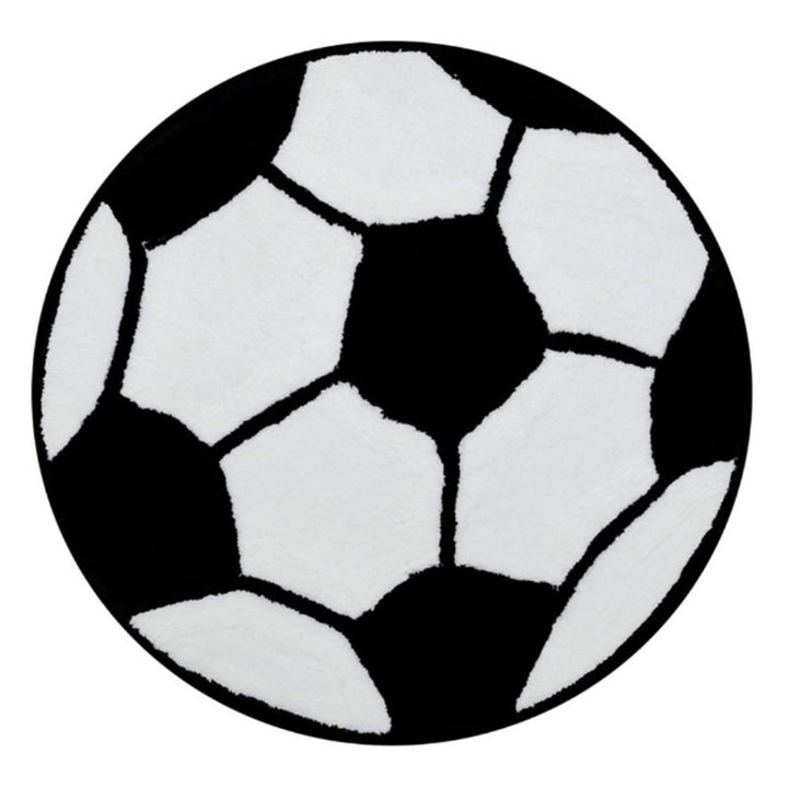 Gaming-Themed Round Plush Area Mat