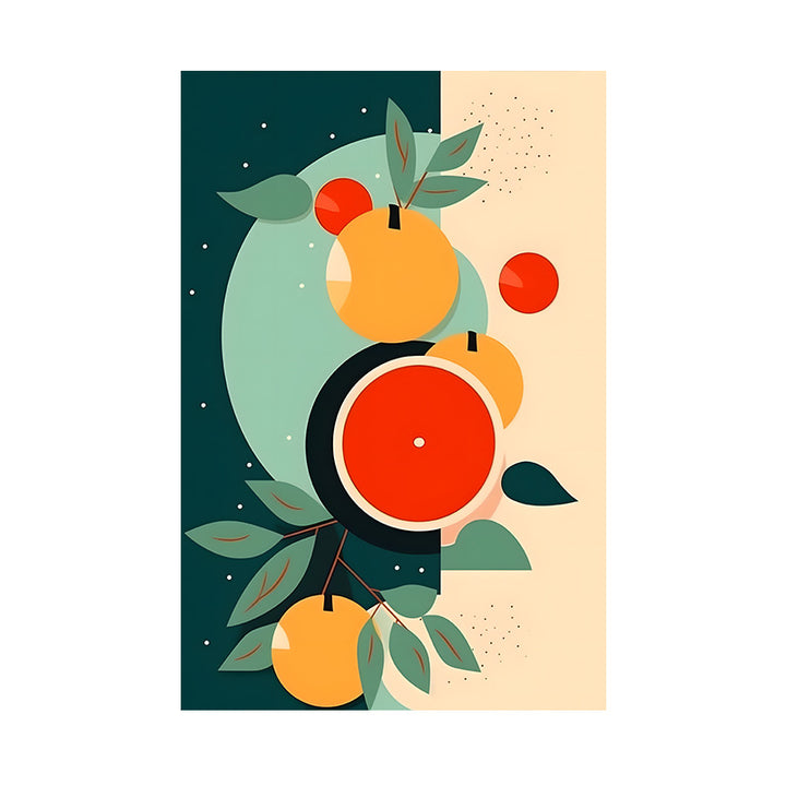 Decorative Abstract Fruit Wall Art