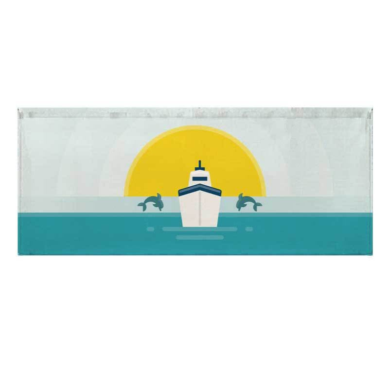 Printed Succulent Watercolor Runner Rug Mat for Kitchen and Entry