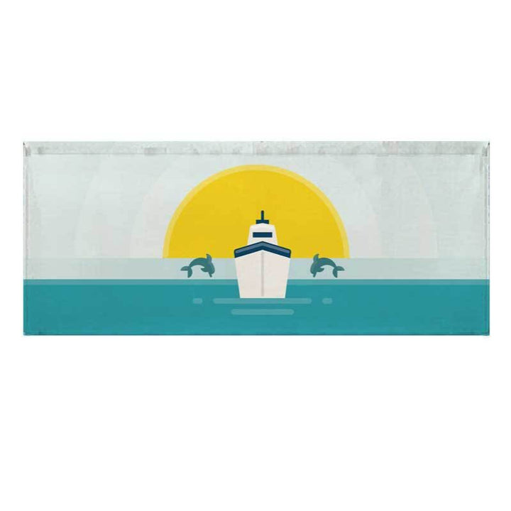 Printed Succulent Watercolor Runner Rug Mat for Kitchen and Entry