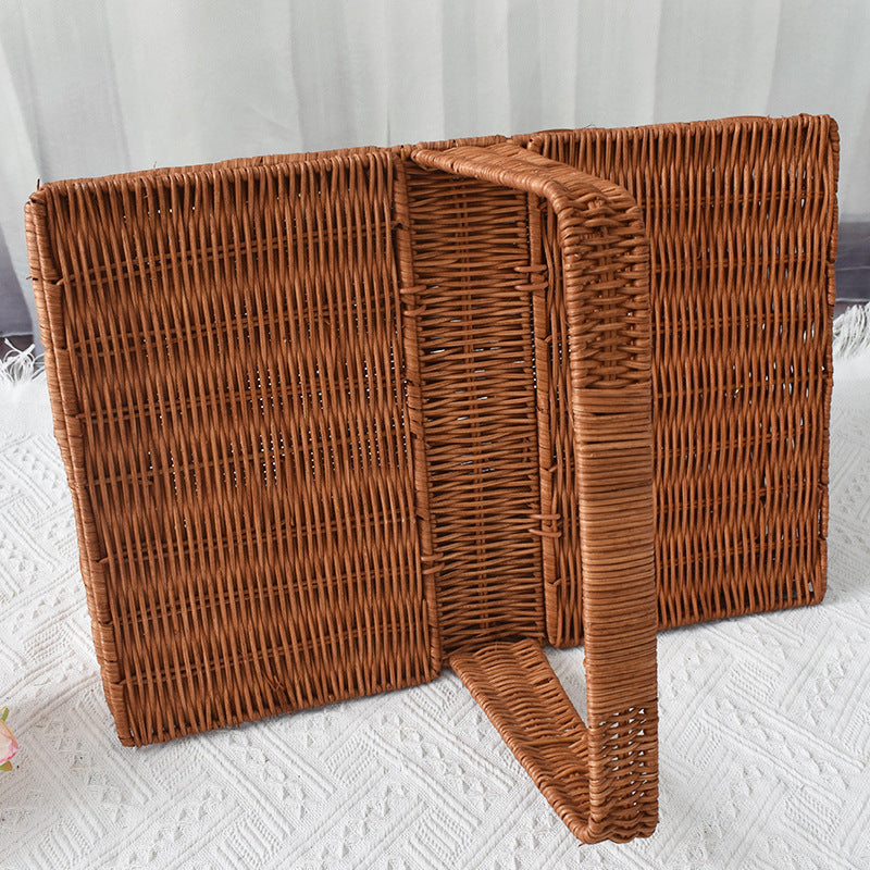 Handcrafted Woven Picnic Storage Basket